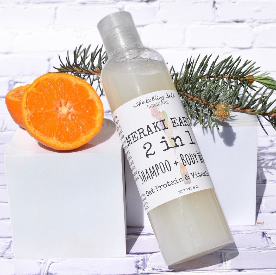 Meraki Earth 2 in 1 Shampoo + Body Wash
